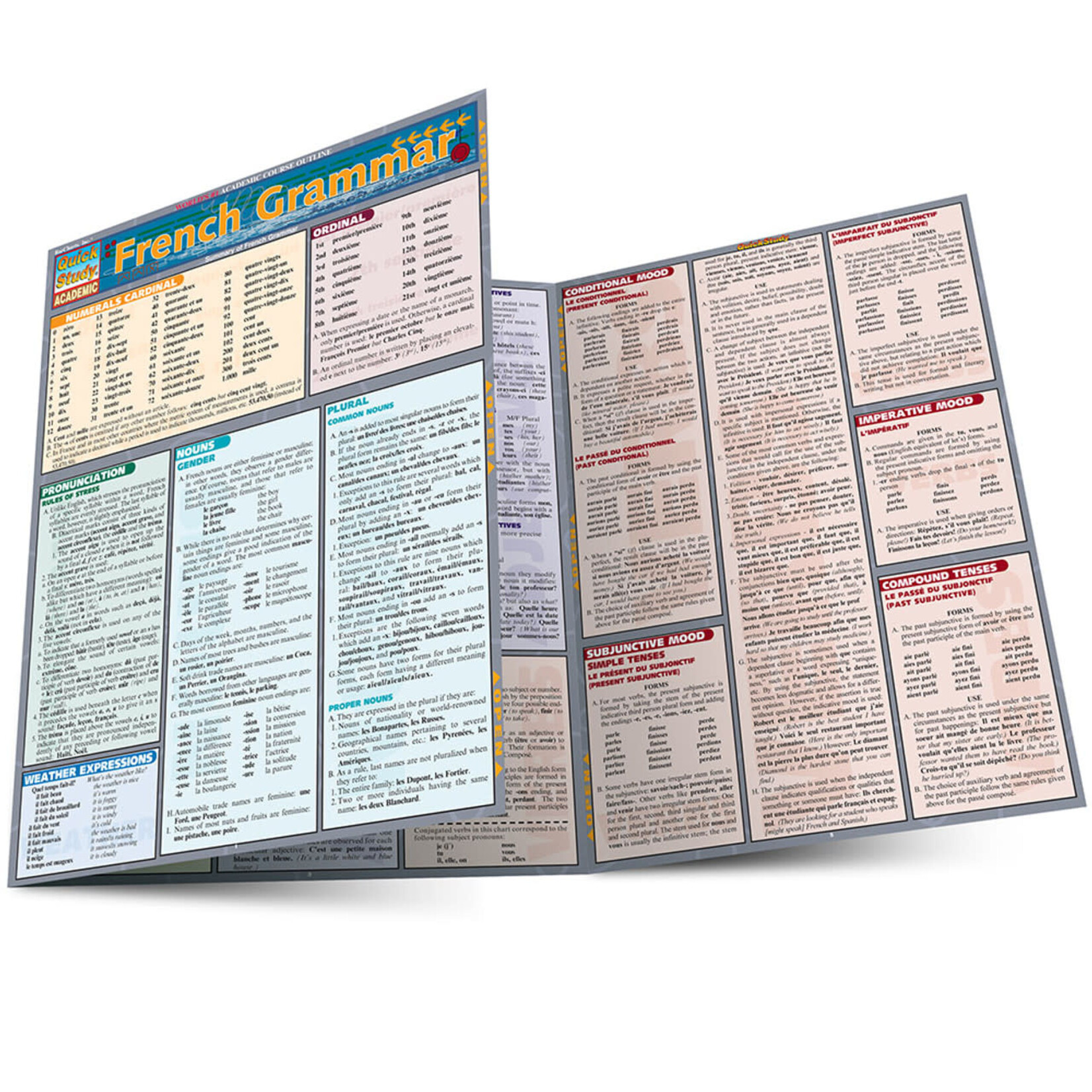 QuickStudy QuickStudy | French Grammar [225282]