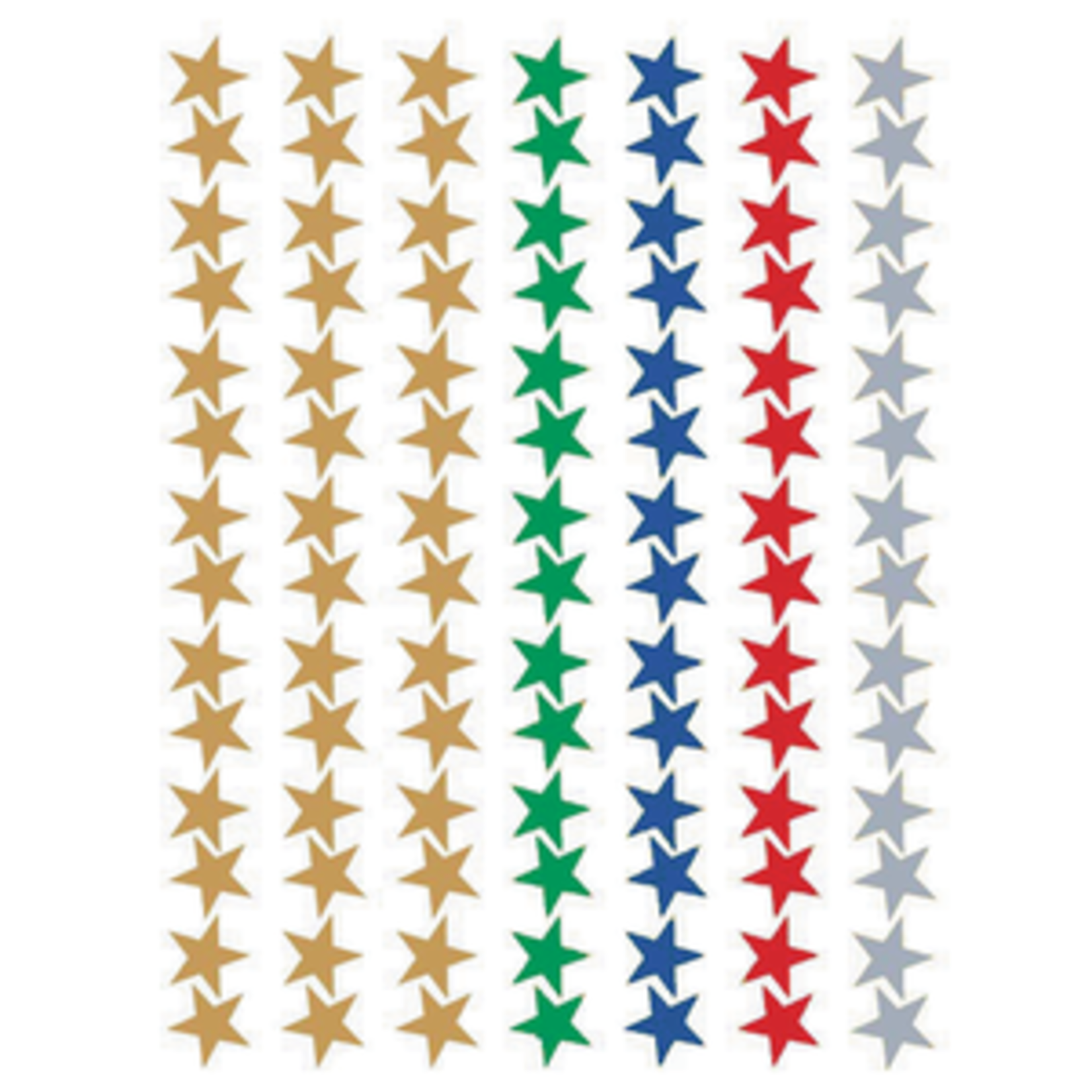 Teacher Created Resources Assorted Foil Stars Stickers Valu-Pak [TCR6644]