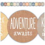Teacher Created Resources Moving Mountains Positive Sayings Die-Cut Border Trim [TCR9130]