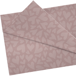 Teacher Created Resources Light Mauve Hearts Creative Class Fabric [TCR77432]