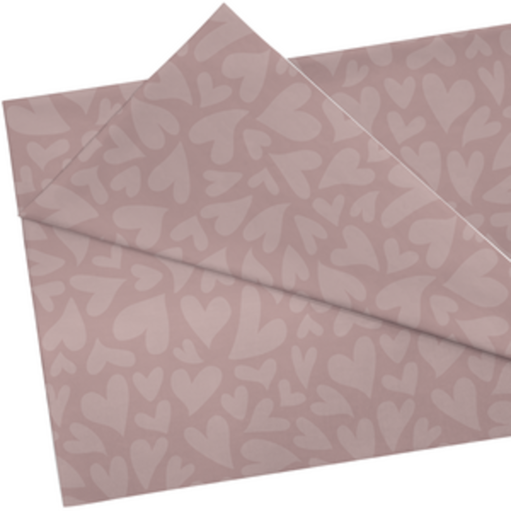 Teacher Created Resources Light Mauve Hearts Creative Class Fabric [TCR77432]