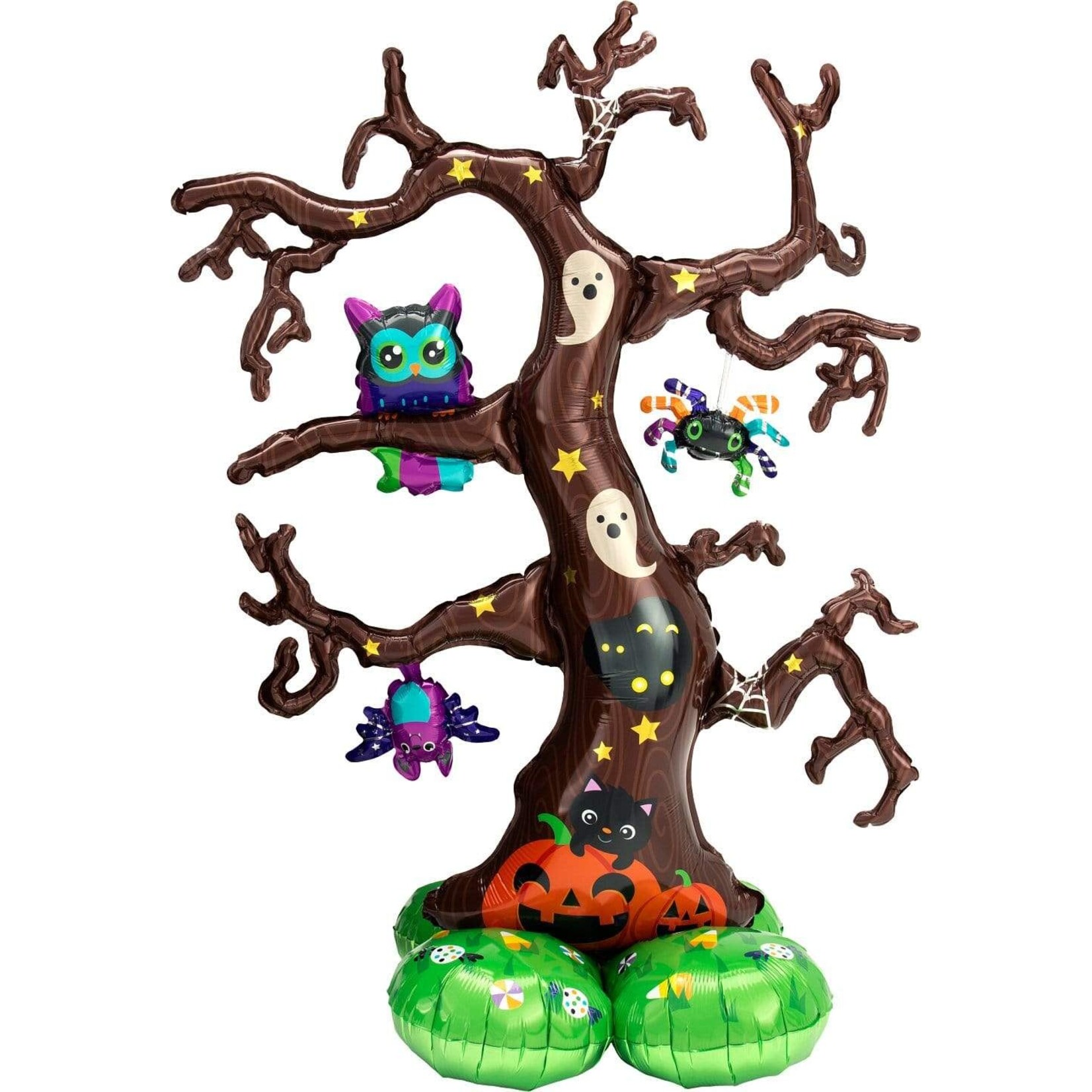 AIRLOONZ Creepy Tree Halloween 62 Inch Foil Mylar Balloon [42421]
