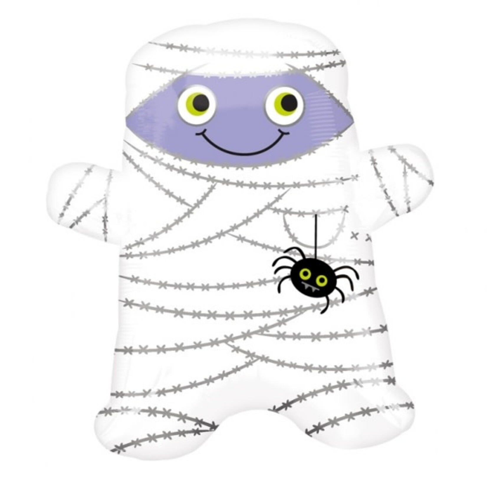 Smiling Mummy Jr. Shape 18in. Halloween – Mylar Balloon [2275101]