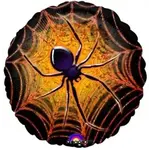 Spider in Web 18 Inch Foil Mylar Balloon [14733]