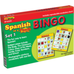 Teacher Created Resources Spanish in a Flash Bingo Game Set 1