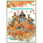 LEANIN TREE Happy Thanksgiving Greeting Card 2024 [THT47061301]