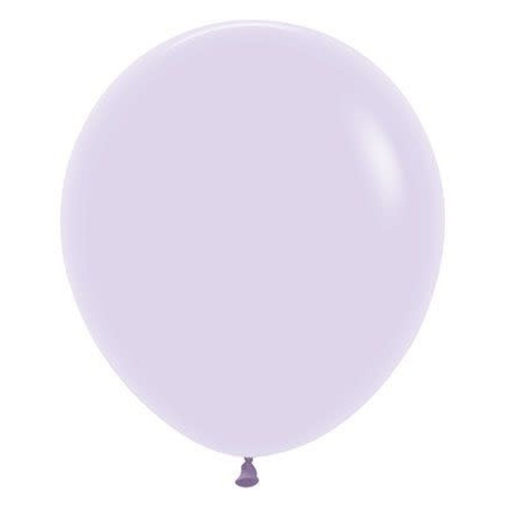 Sempertex Pastel Matte Lilac 18 Inch Latex Balloons (25 count) [55178]