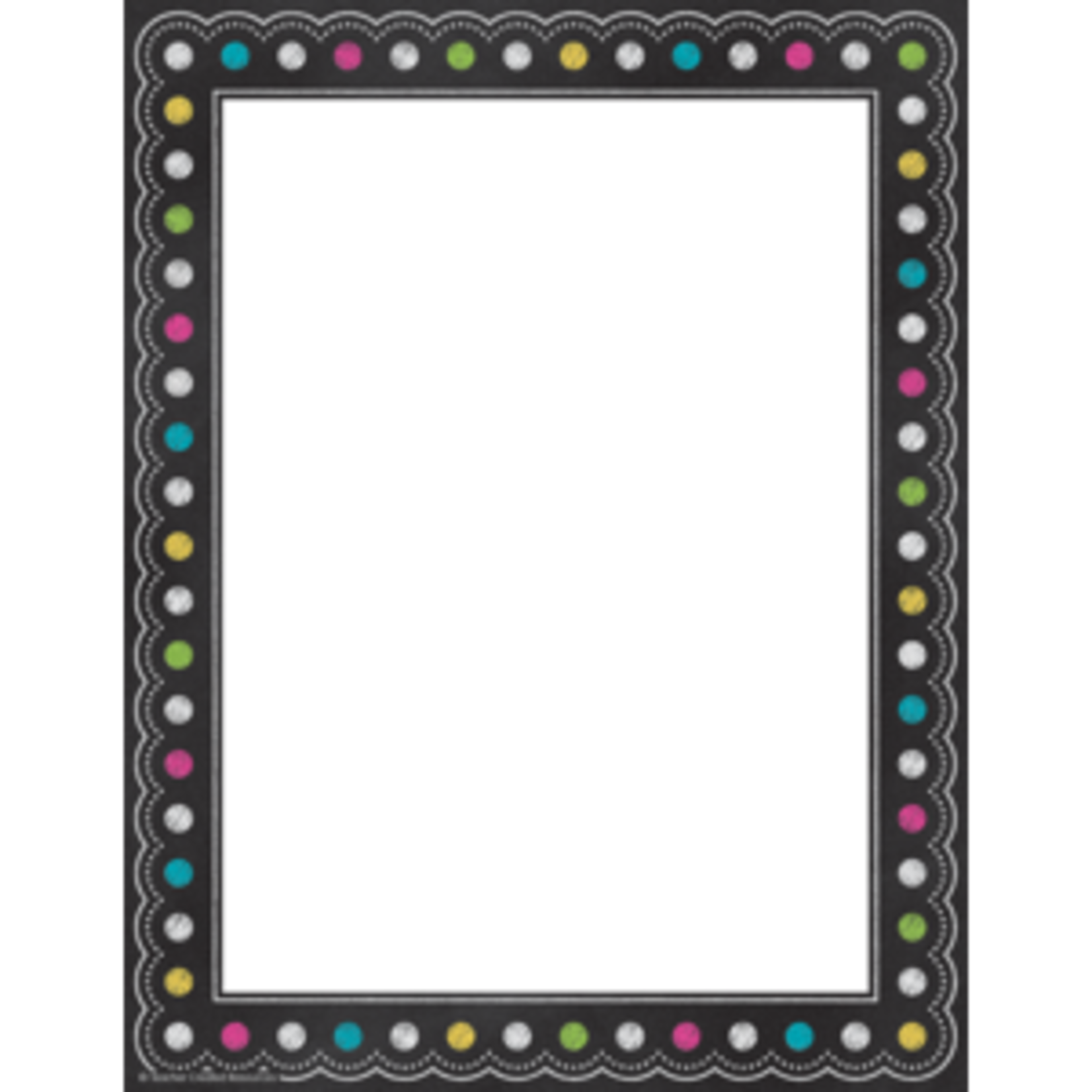 Teacher Created Resources Chalkboard Brights Computer Paper [TCR5837]