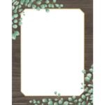 Teacher Created Resources Eucalyptus Computer Paper [TCR8699]
