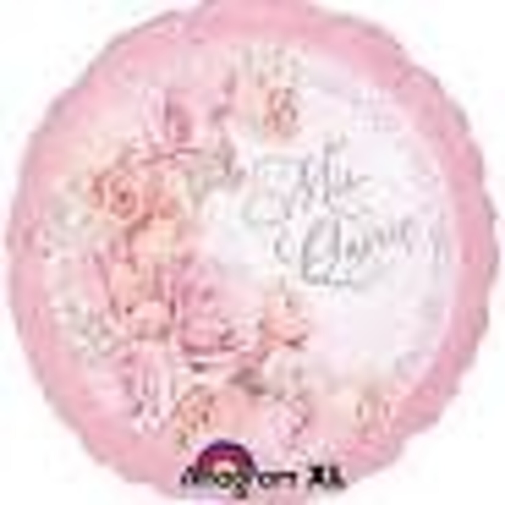 Mis Quince  Rosas y Perlas 18 Inch Foil Mylar Balloon [118999]