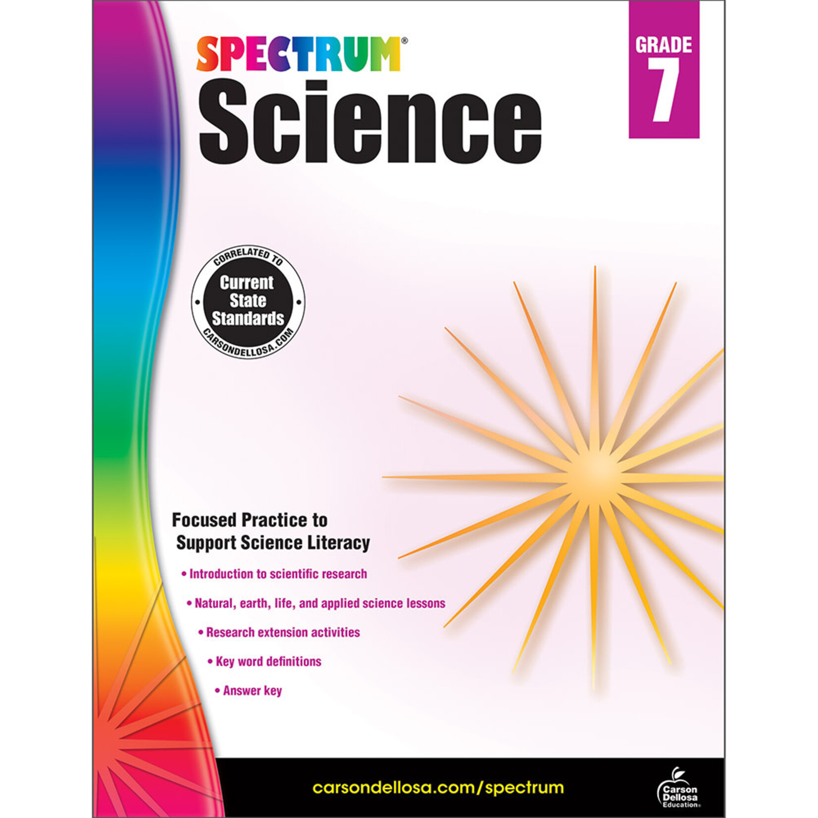 Carson-Dellosa Publishing Group SPECTRUM SCIENCE BOOK GRADE 7