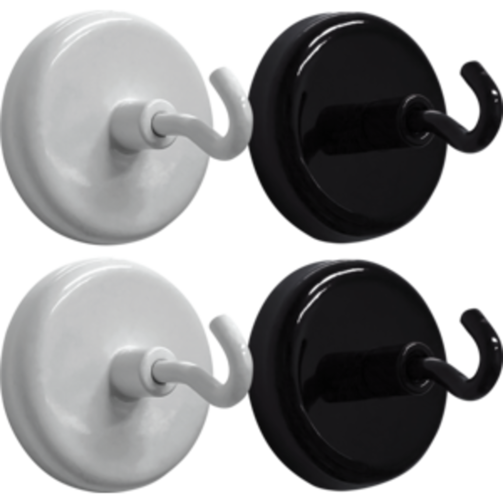 Teacher Created Resources Black and White Magnetic Hooks [TCR20122]