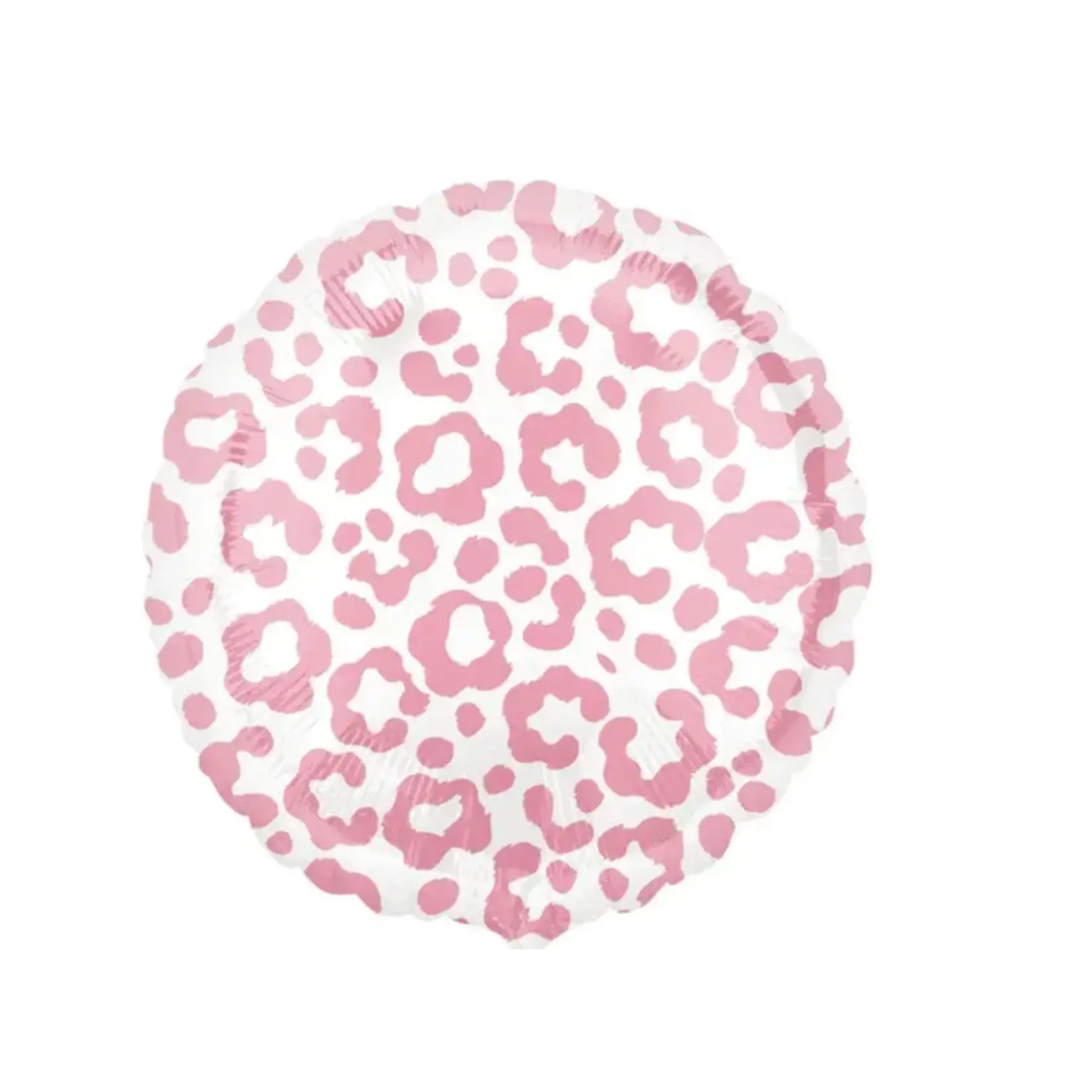 18 INCH CHEETAH PINK PRINT MYLAR BALLOON