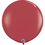 Qualatex Qualatex 3' Cranberry Latex Balloons - 2 Count [30345]