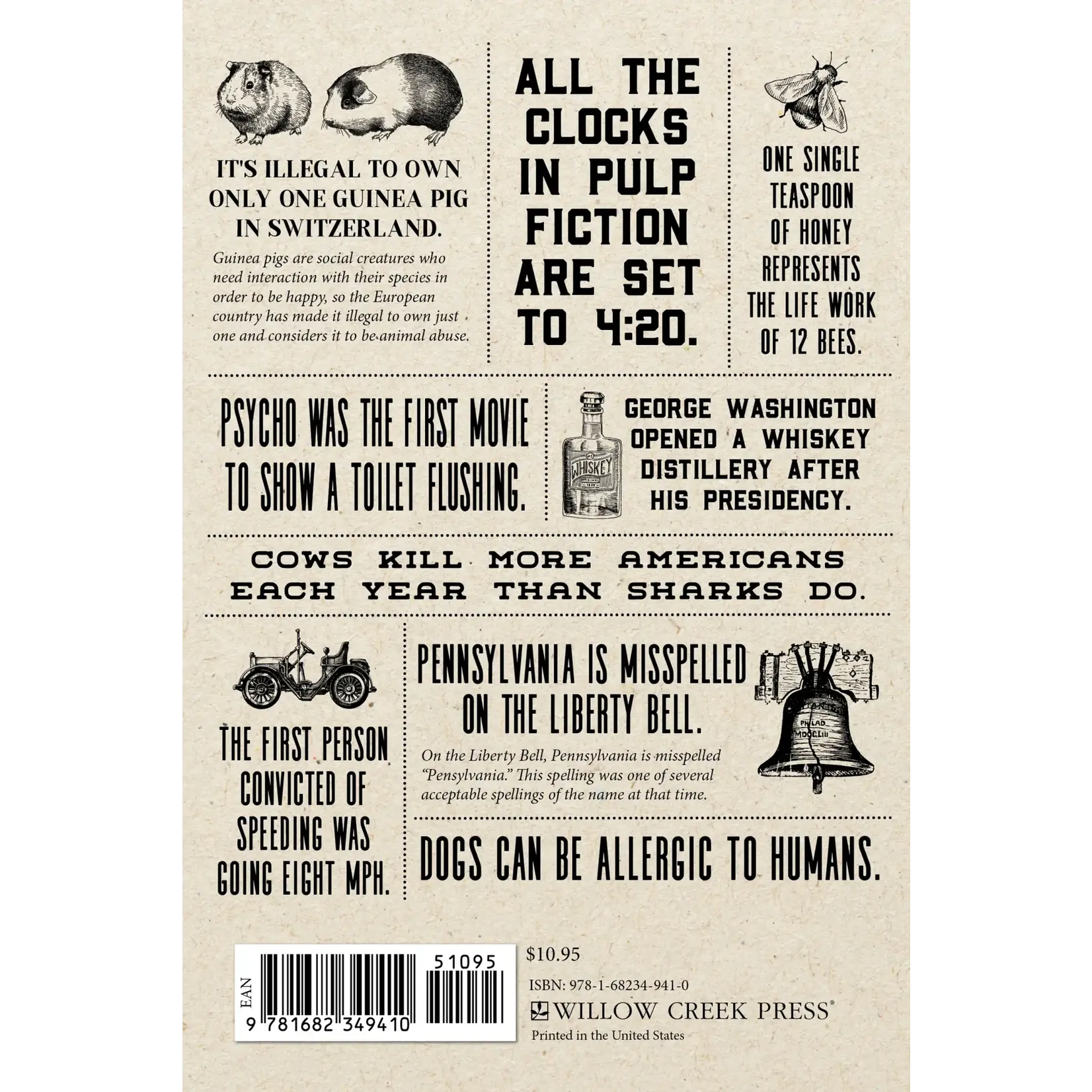 WILLOW CREEK PRESS Today I Learned Book (Softcover) [49410]