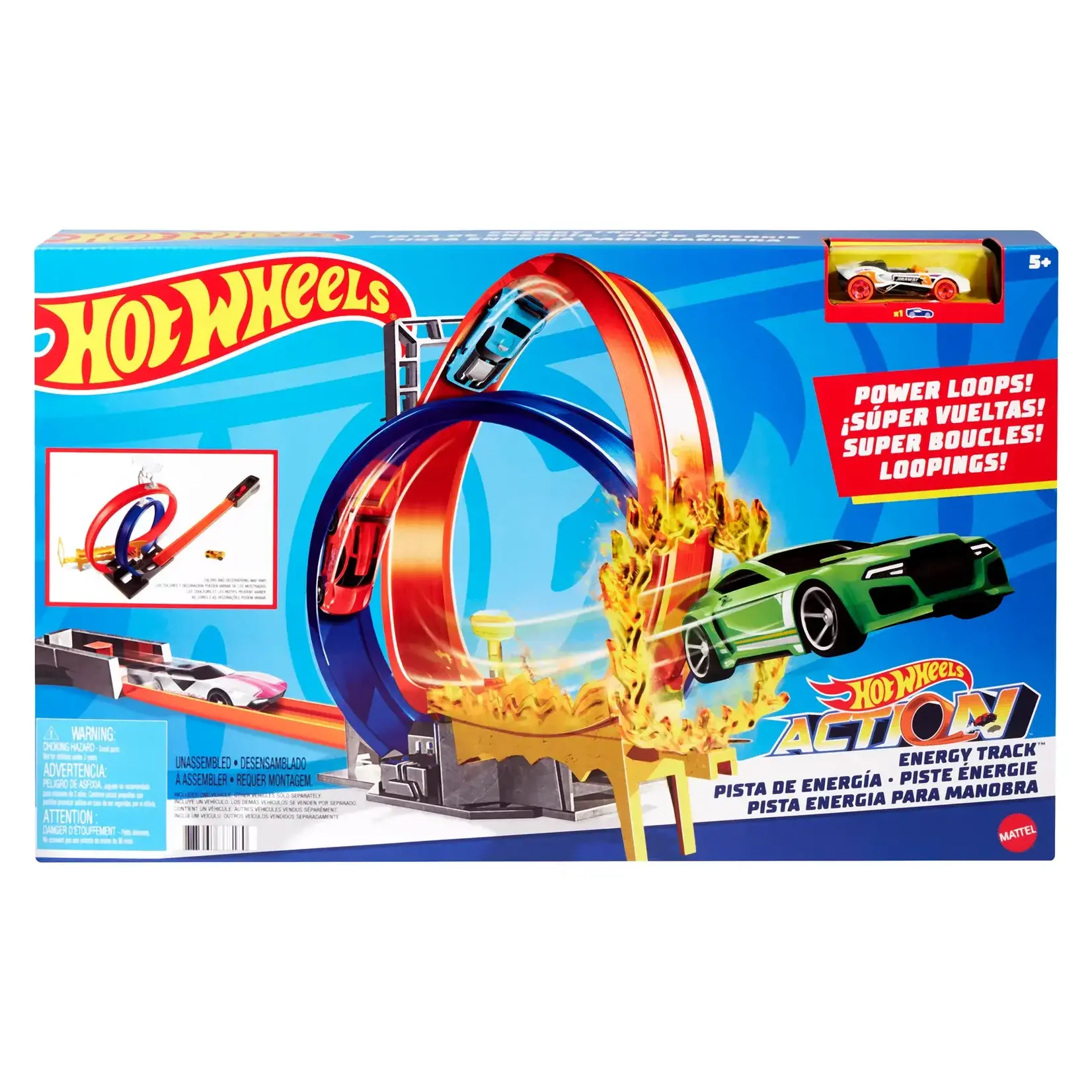 Mattel Hot Wheels Energy Track Set With Car [20346]