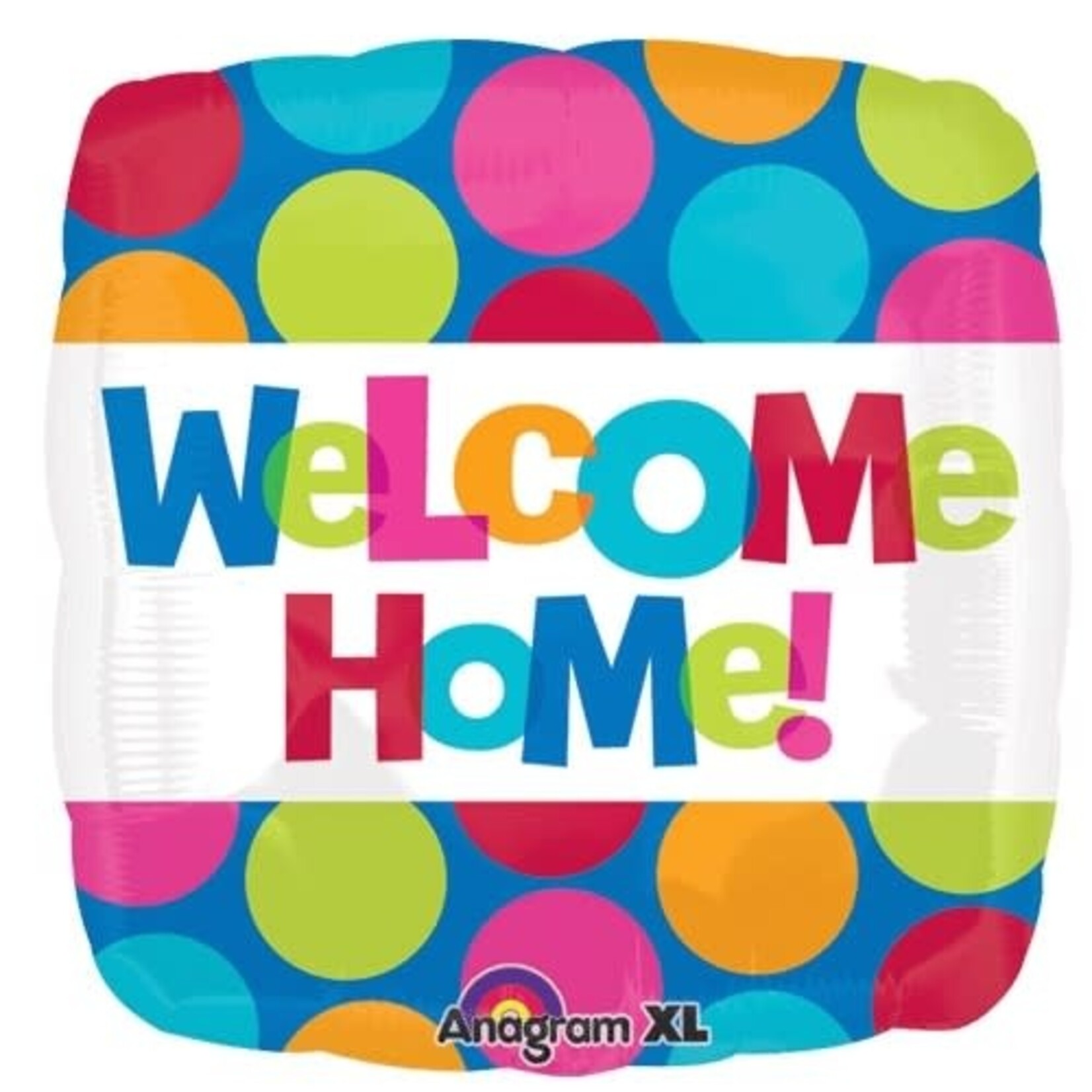 Welcom Home 17 Inch Foil Mylar Balloon [24793]