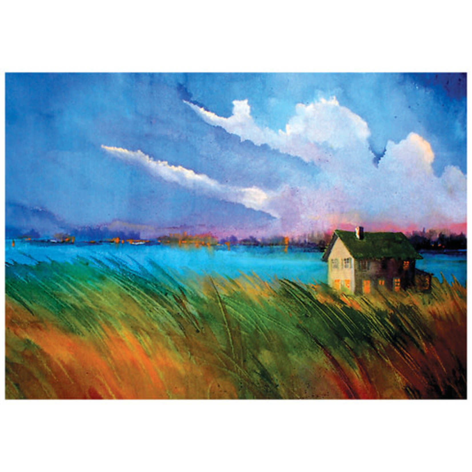 ALLPORT EDITIONS Breeze at Inlet Sympathy Greeting Card [2291SY]