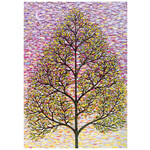 ALLPORT EDITIONS Tree at Dawn Blank Greeting Card [2262BL]