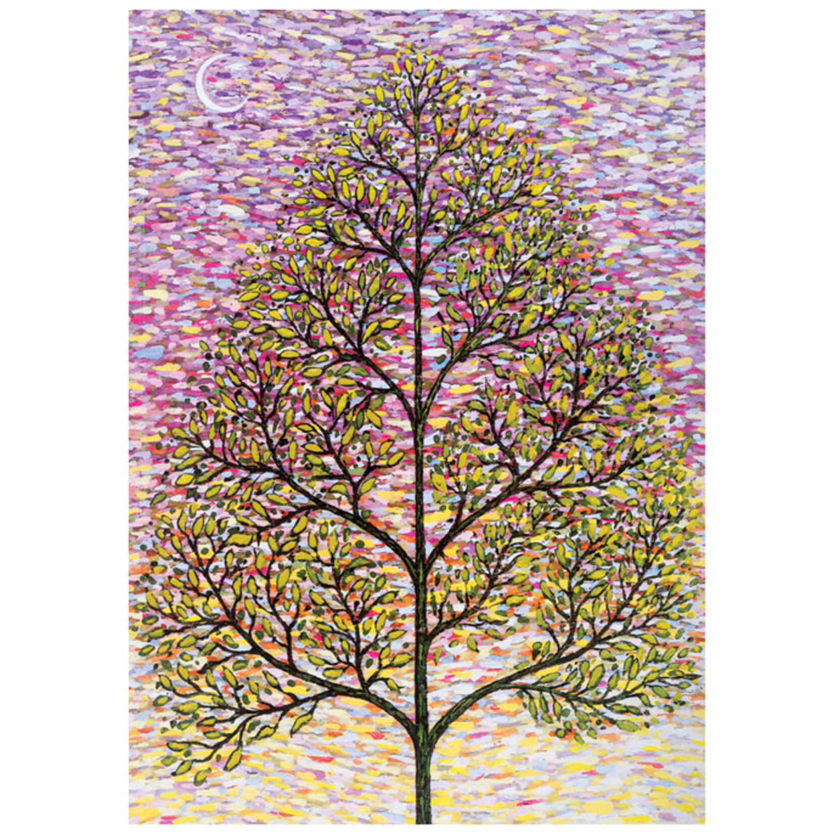 ALLPORT EDITIONS Tree at Dawn Blank Greeting Card [2262BL]