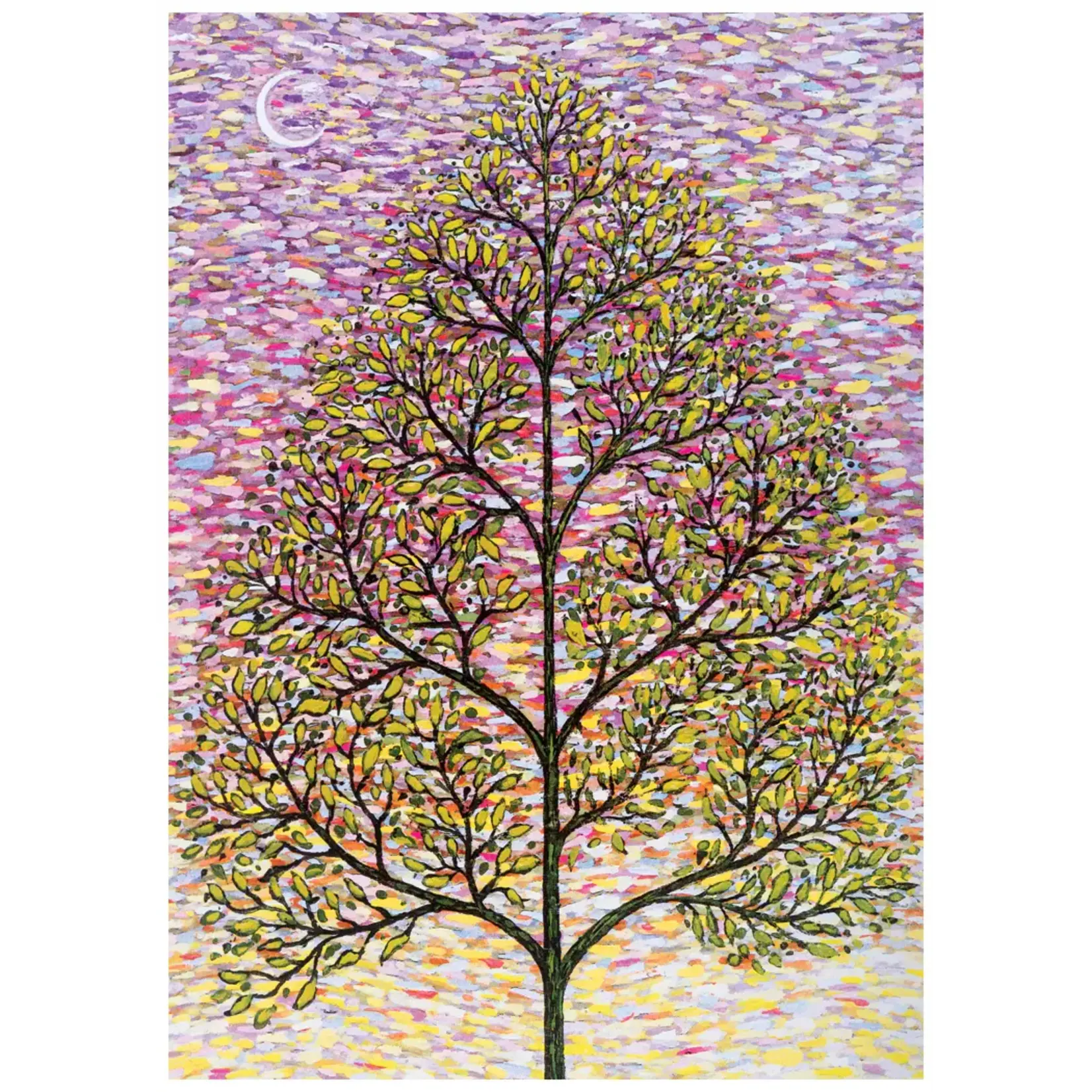 ALLPORT EDITIONS Tree at Dawn Blank Greeting Card [2262BL]