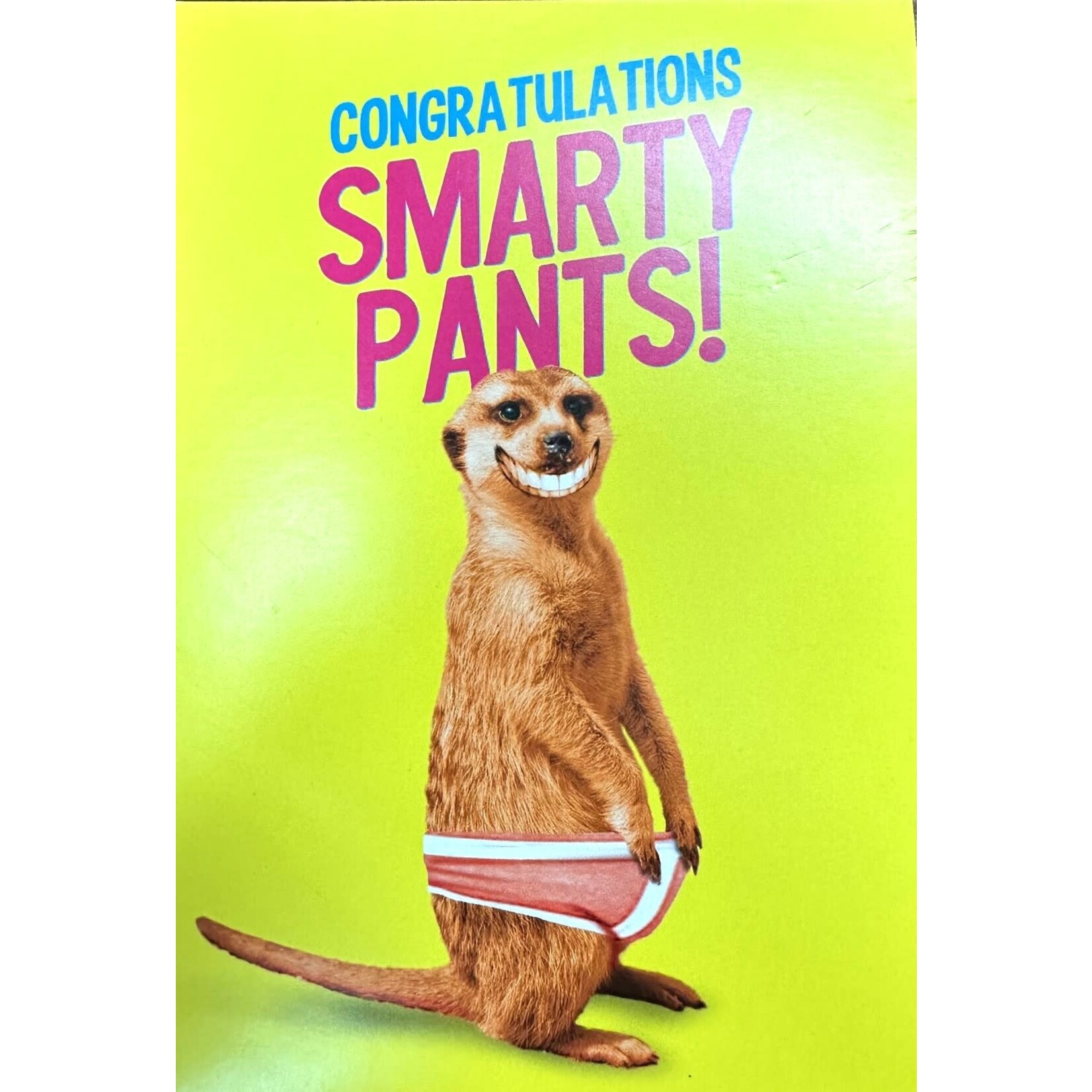 LEANIN TREE Smarty Pants Graduation Greeting Card [GRT32417]