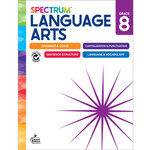 Carson-Dellosa Publishing Group New Spectrum Language Arts Workbook Grade 8 Paperback [CD705498]