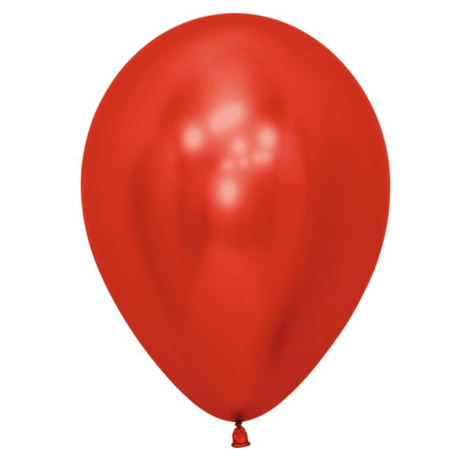 Sempertex Sempertex 5 Inch Reflex Crystal Red Latex Balloons Bag of 100