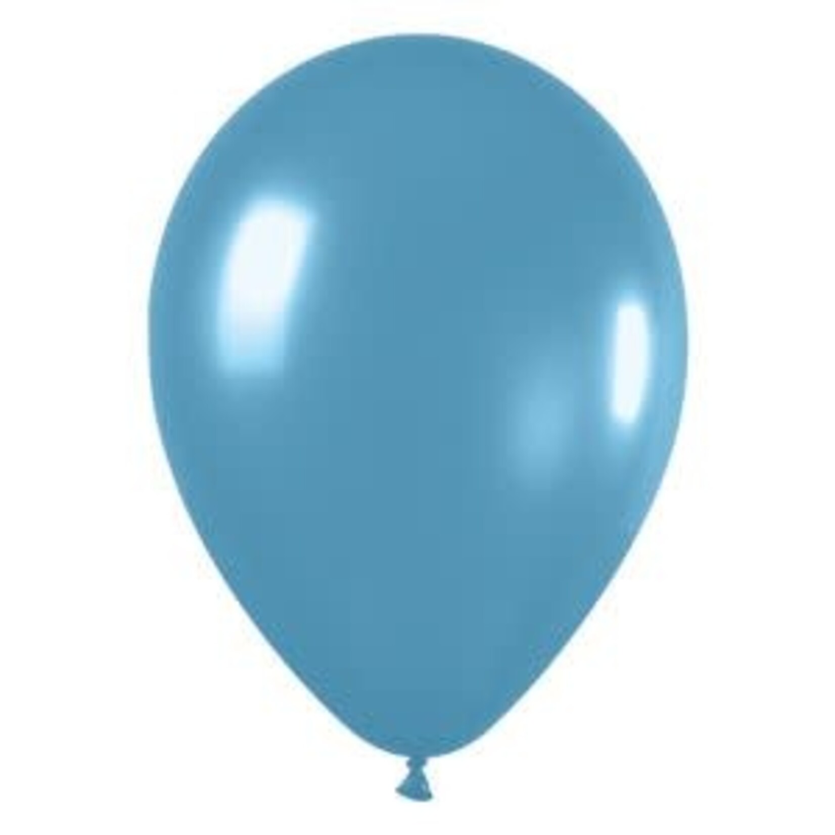 Sempertex Sempertex 11 Inch Neon Blue Latex Balloons Bag of 100 [53054]