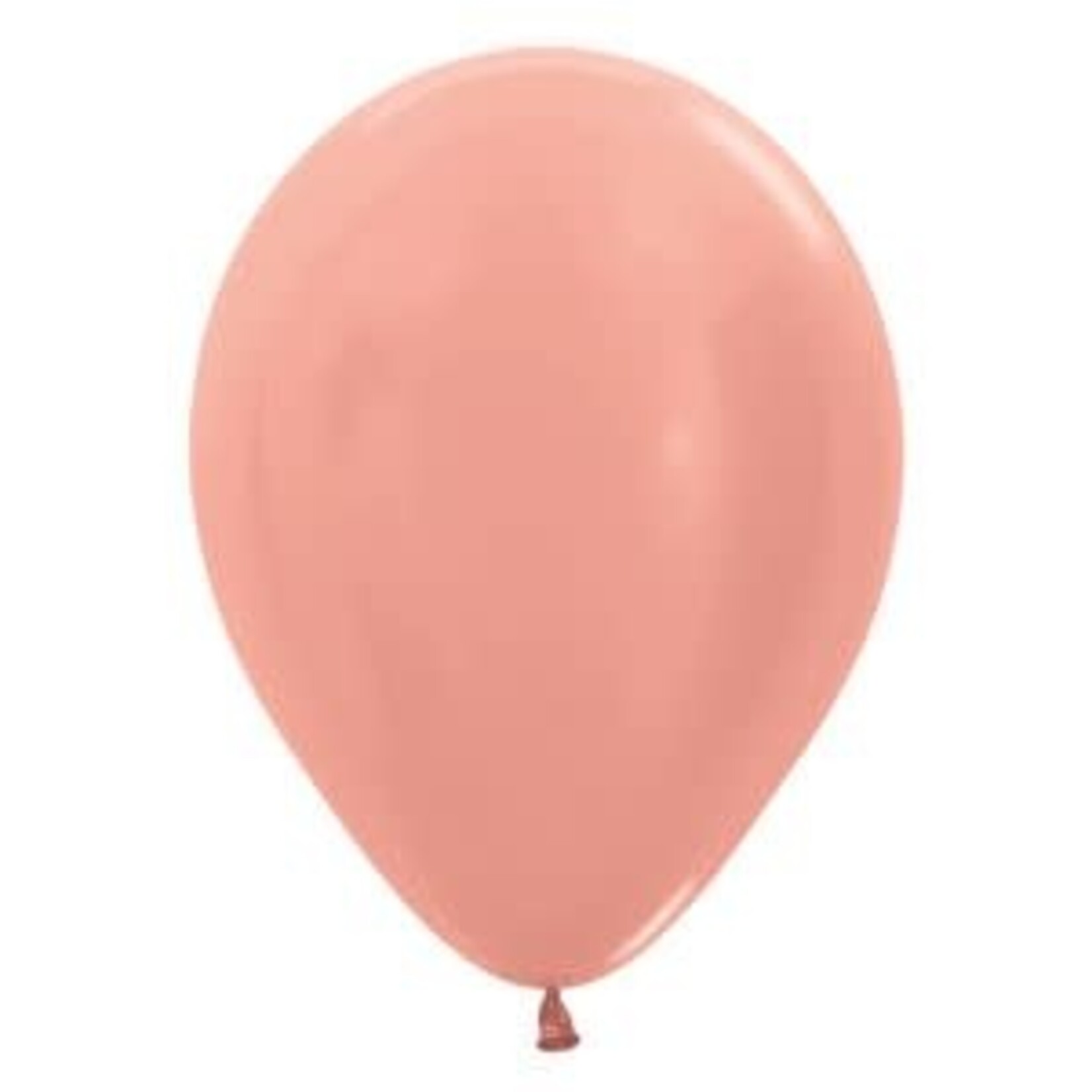 Sempertex Sempertex 11 Inch Metallic Rose Gold Latex Balloons Bag of 100 [53099]