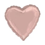 Pearl Pastel Pink 19 Inch Heart Mylar Balloon [80043]