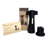 Pampered Chef PAMPERED CHEF Wine Bottle Opener Corkscrew #2155 Black New W/Foil Cutter