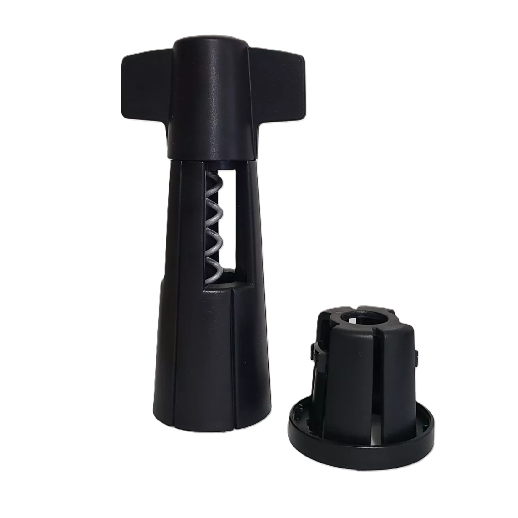 Pampered Chef PAMPERED CHEF Wine Bottle Opener Corkscrew #2155 Black New W/Foil Cutter