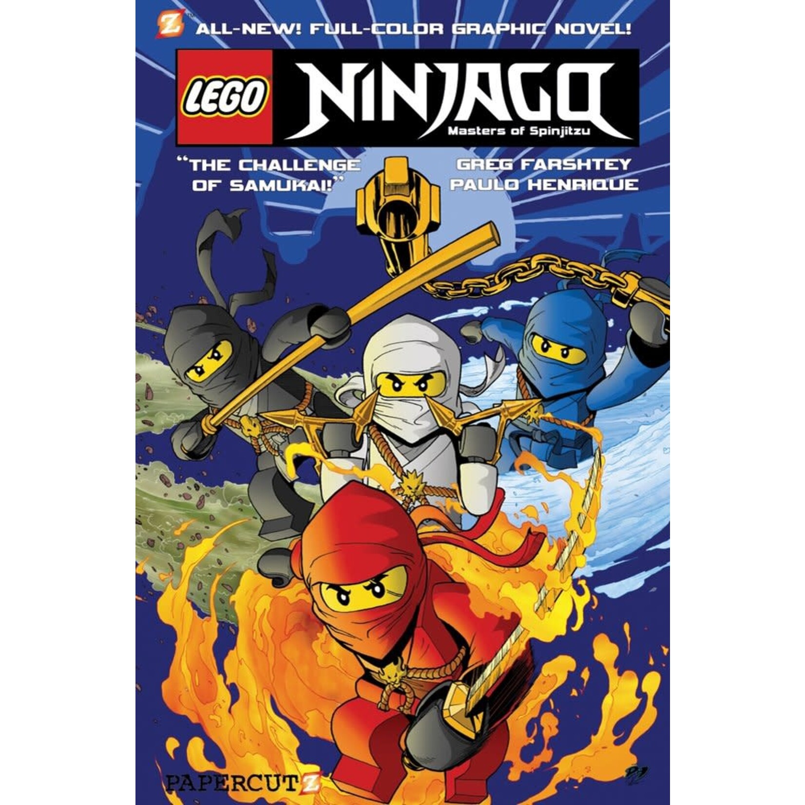 LEGO The Challenge of Samukai (Lego Ninjago : Masters of Spinjitzu, No. 1) [Paperback] [9781597072977]