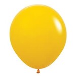Sempertex Sempertex 18 Inch Deluxe Honey Yellow Latex Balloons Bag of 25 [55526]