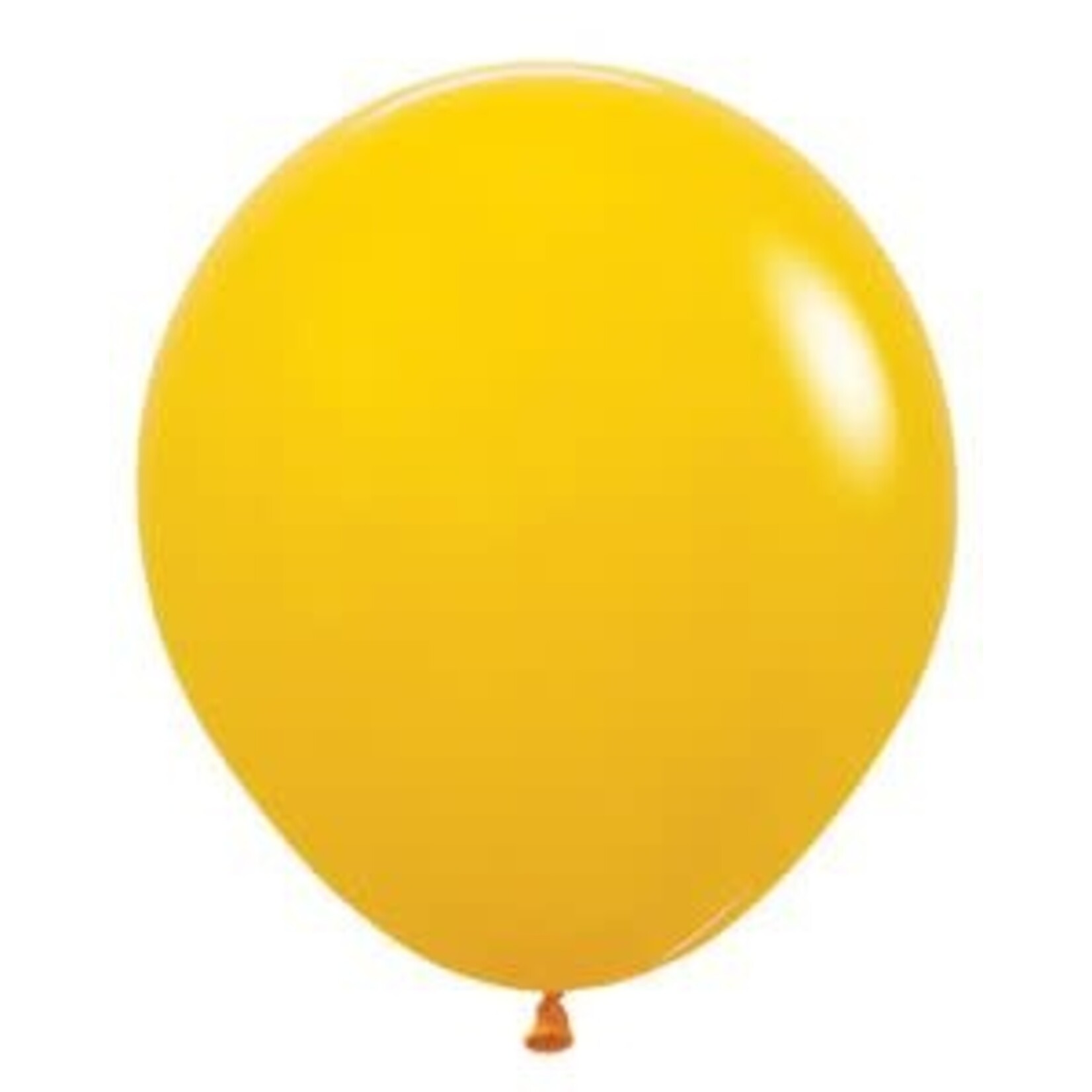 Sempertex Sempertex 18 Inch Deluxe Honey Yellow Latex Balloons Bag of 25 [55526]