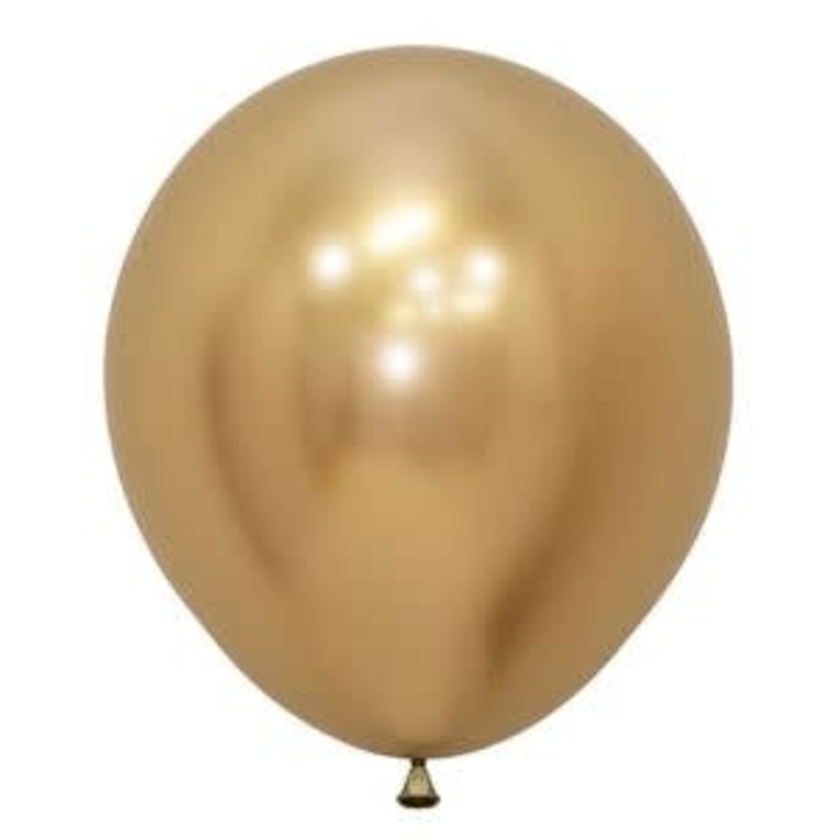Sempertex Sempertex 18 Inch Reflex Gold Latex Balloons Bag of 15 [55848]
