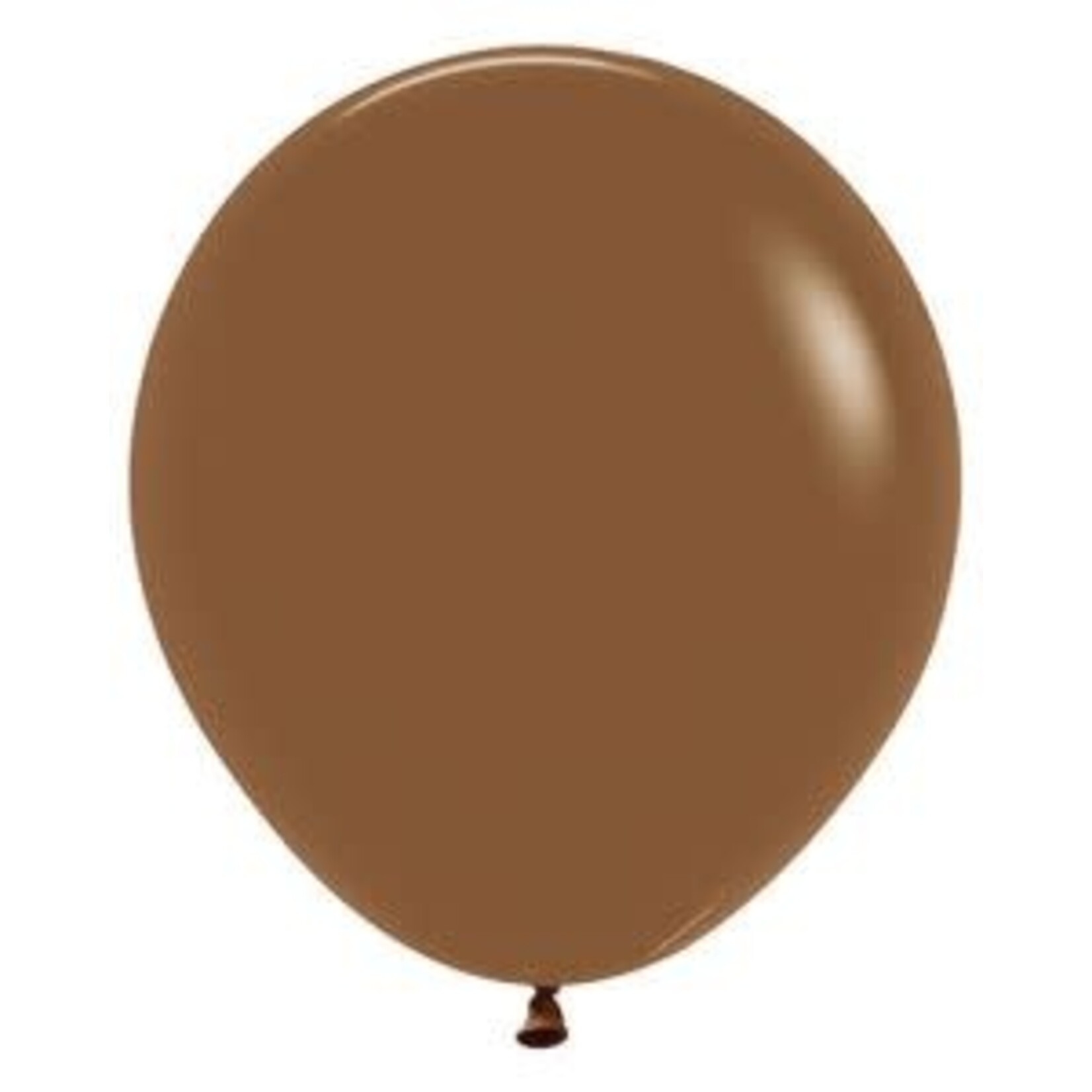 Sempertex Sempertex 18 Inch Deluxe Coffee Latex Balloons Bag of 25 [55160]