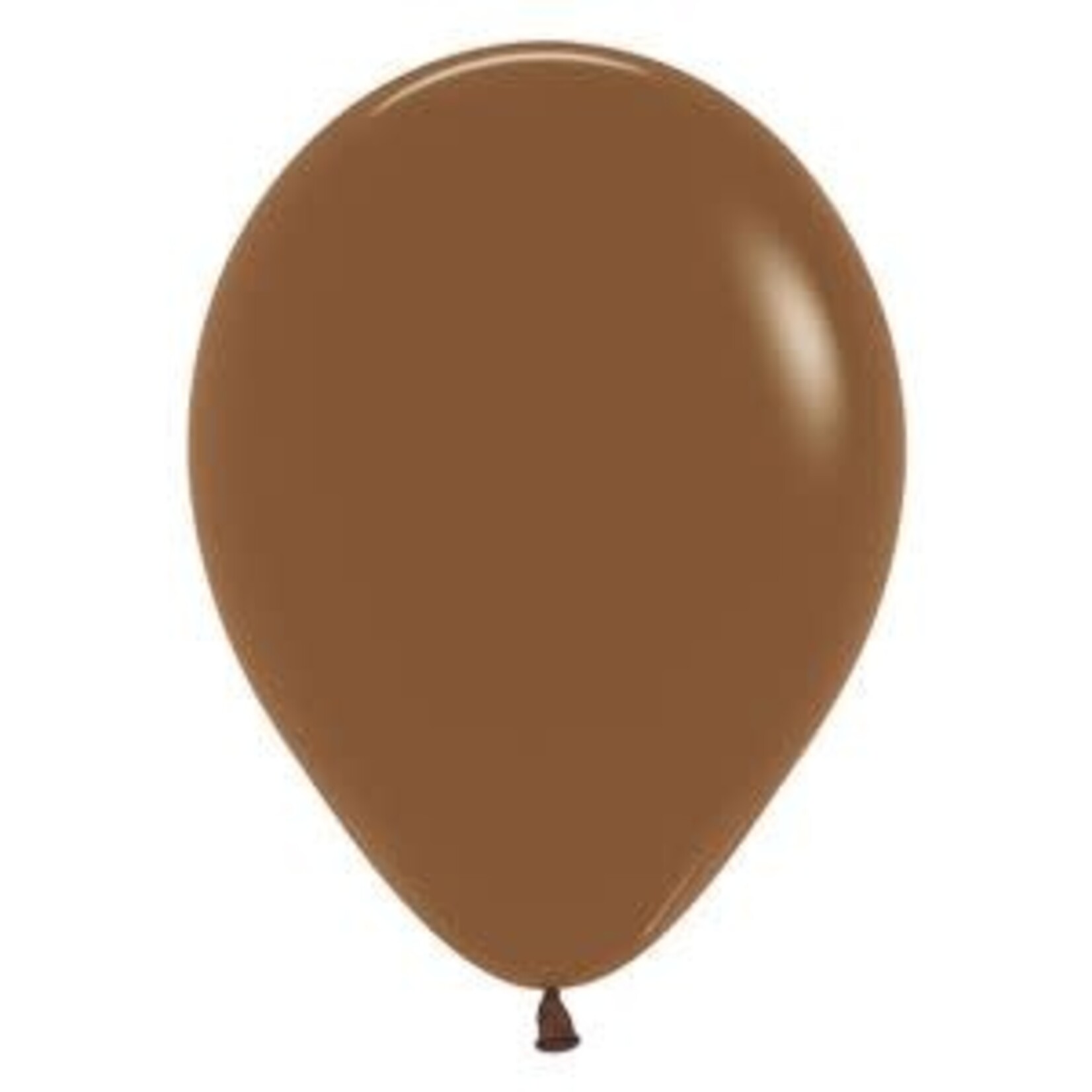 Sempertex Sempertex 11 Inch Deluxe Coffee Latex Balloons Bag of 100 [53160]