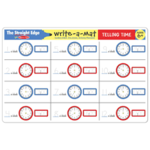 Melissa & Doug Learning Mat Telling Time [5011]