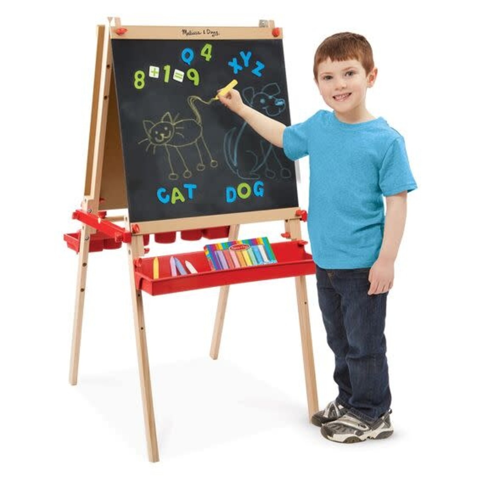 Melissa & Doug Deluxe Standing Art Easel Magnetic [9336]