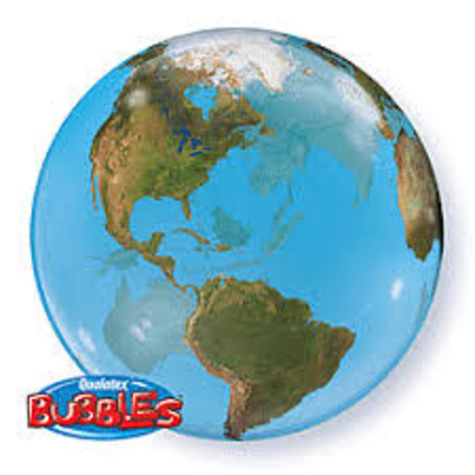 Qualatex Qualatex Globe 22 Inch Bubble Balloon [16871]