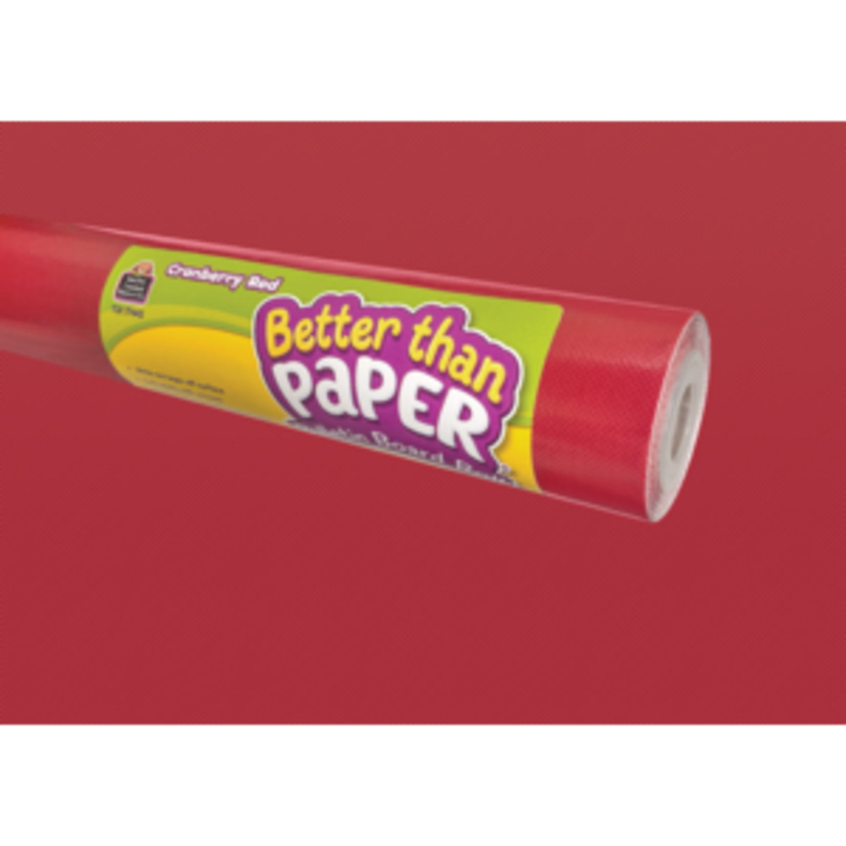 Teacher Created Resources Better Than Paper Bulletin Board Roll - Cranberry Red  [TCR77442]