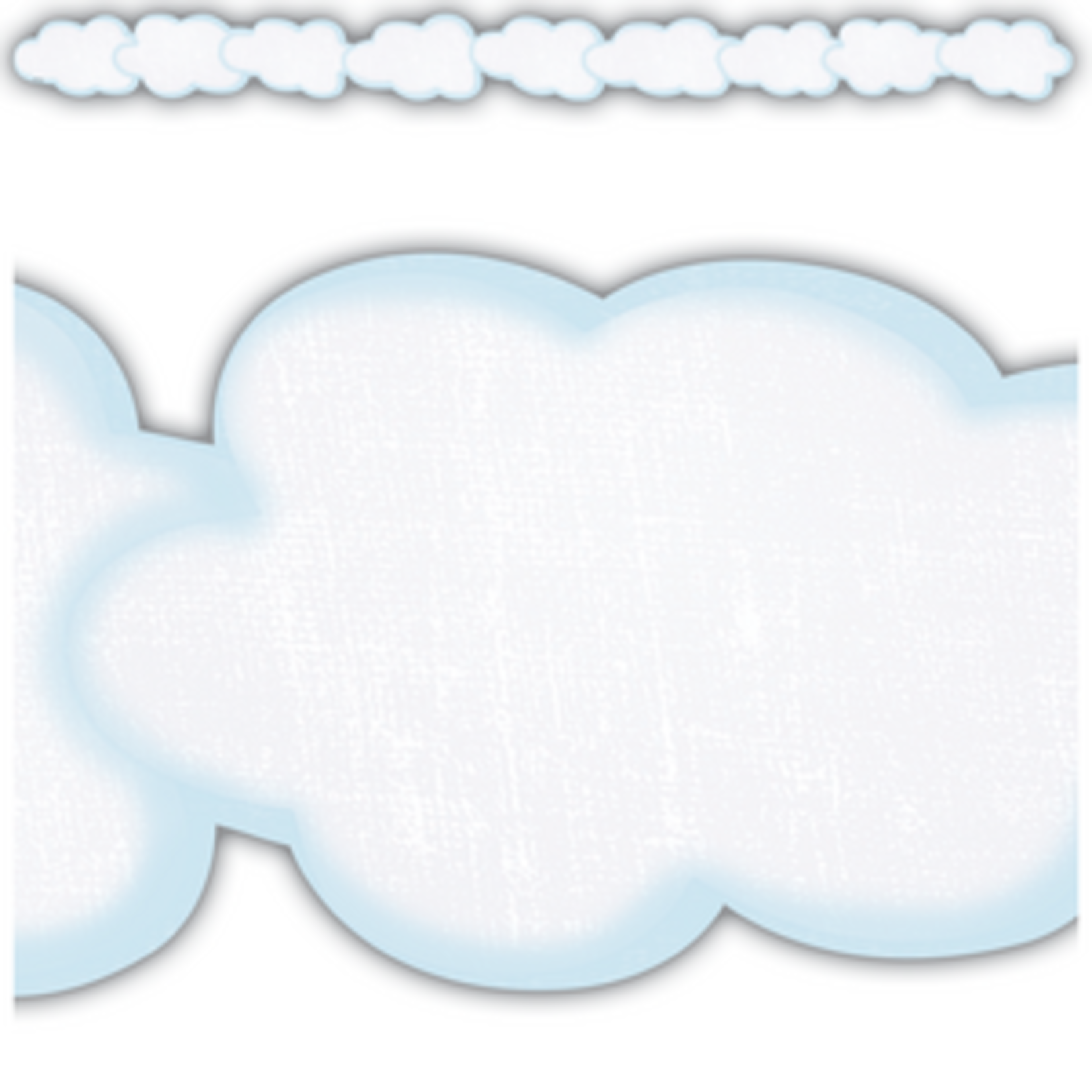 Teacher Created Resources Clouds Die-Cut Border Trim [TCR9240]