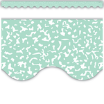 Teacher Created Resources Composition Green Scalloped Border Trim [TCR9314]
