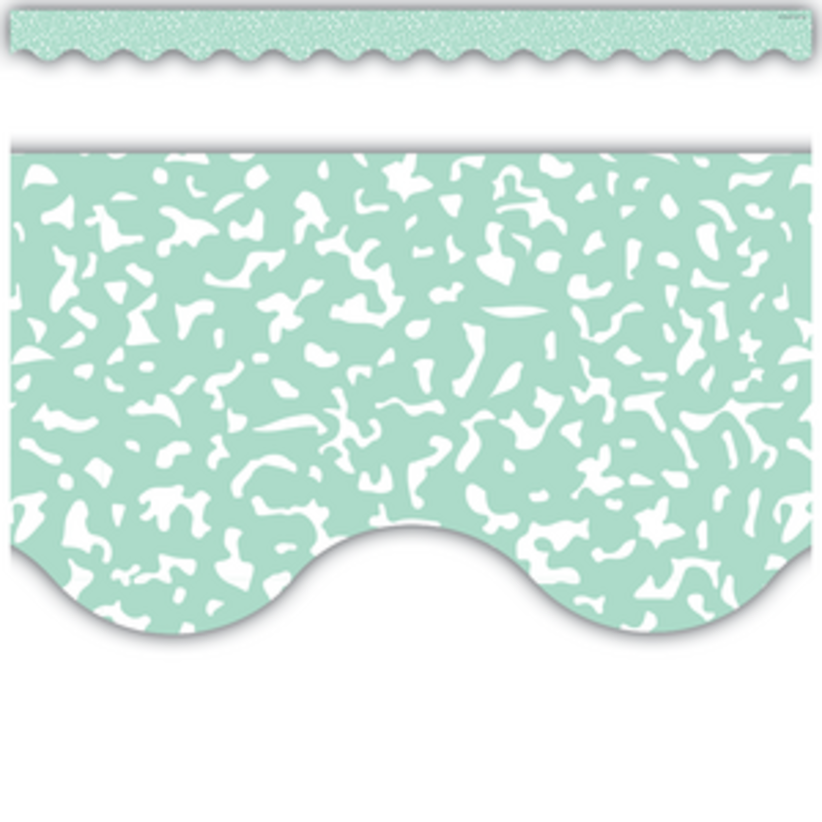 Teacher Created Resources Composition Green Scalloped Border Trim [TCR9314]