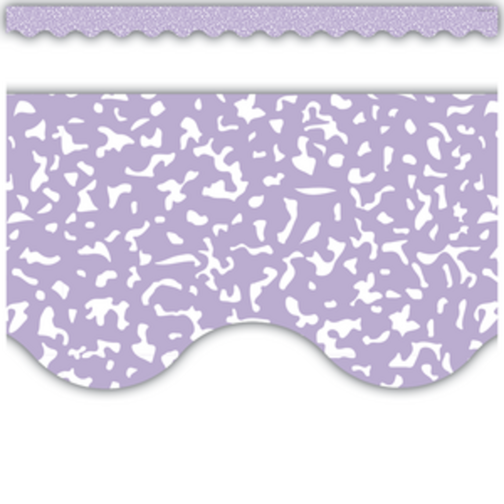 Teacher Created Resources Composition Purple Scalloped Border Trim [TCR9317]