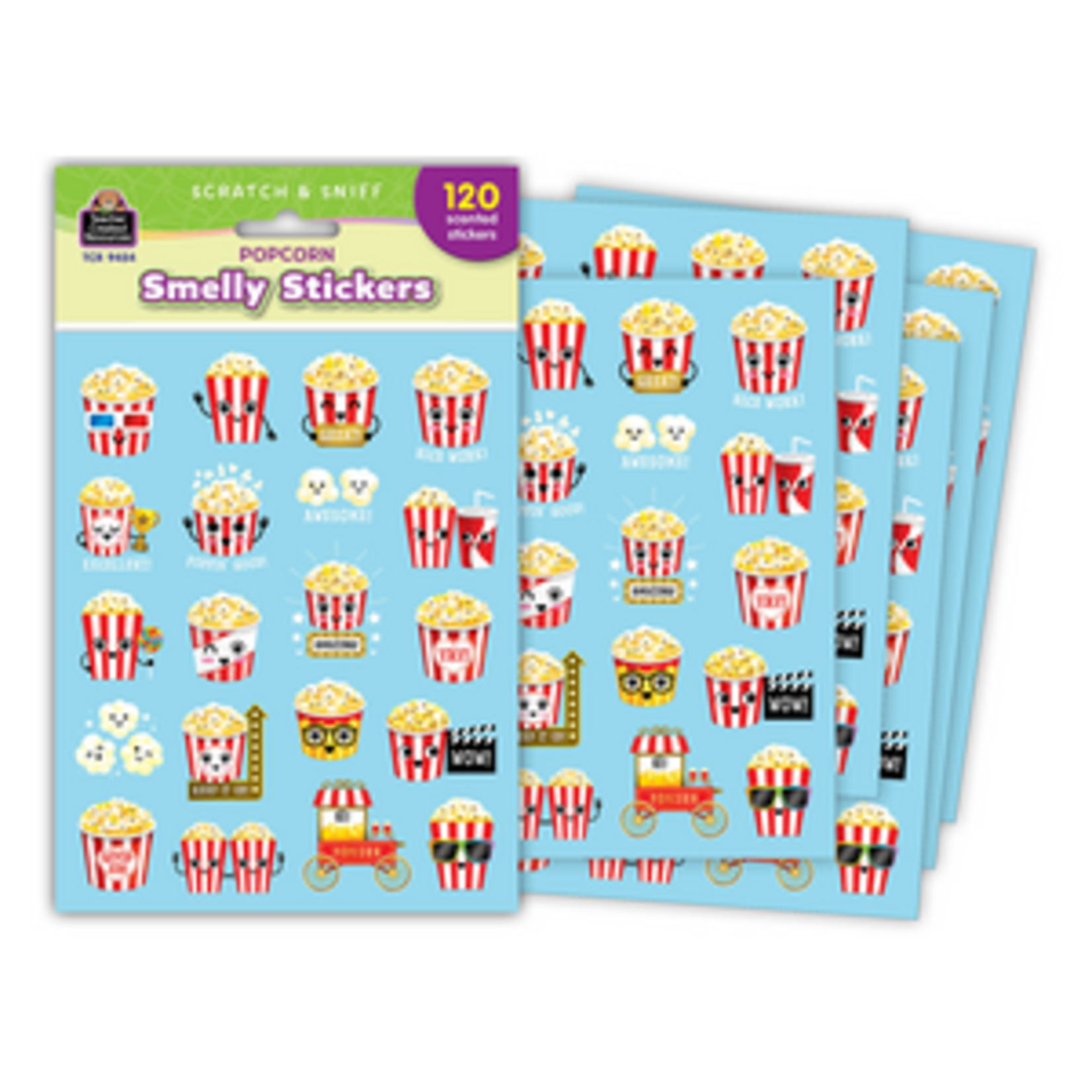 Teacher Created Resources Popcorn Smelly Stickers [TCR9454]