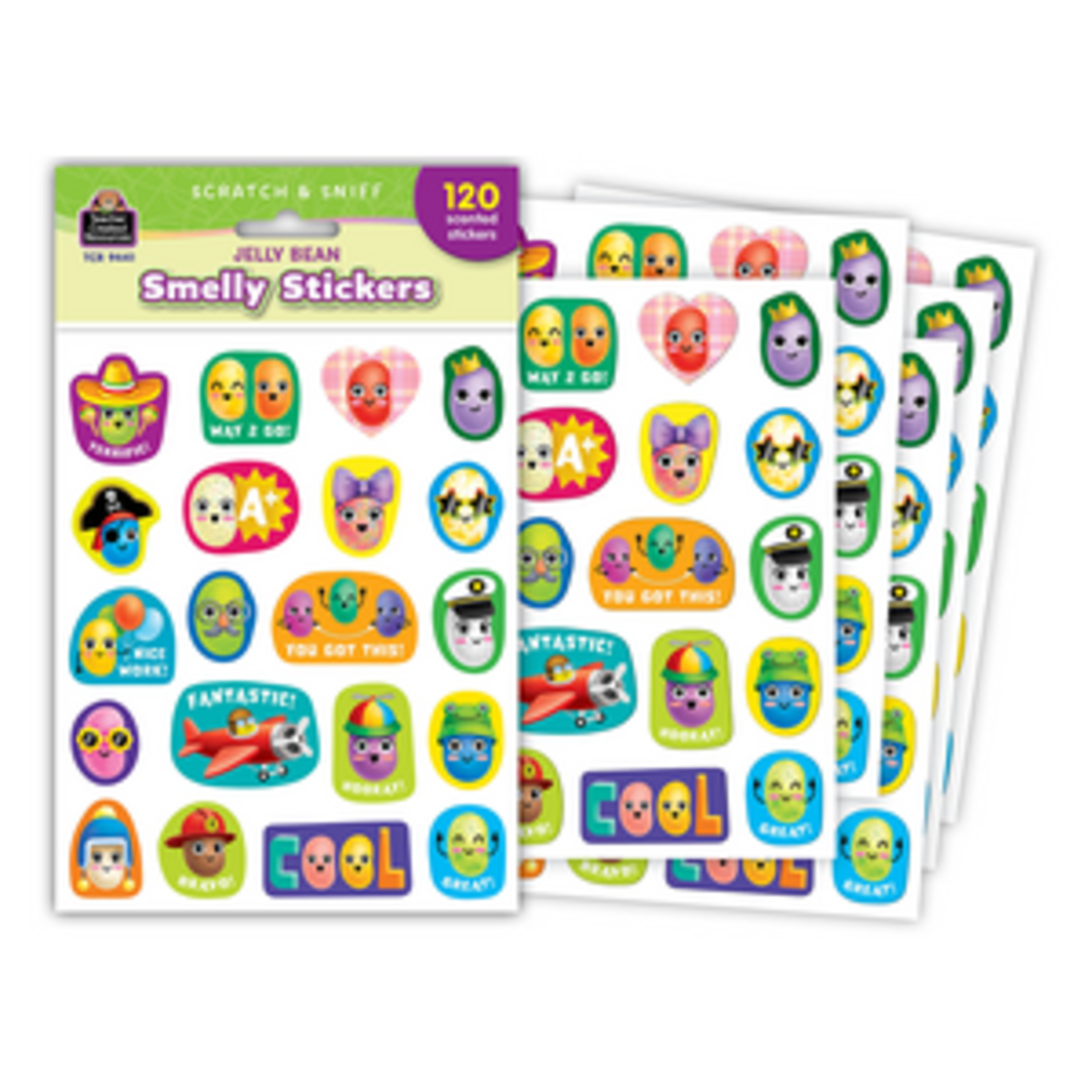 Teacher Created Resources Jelly Bean Smelly Stickers [TCR9441]