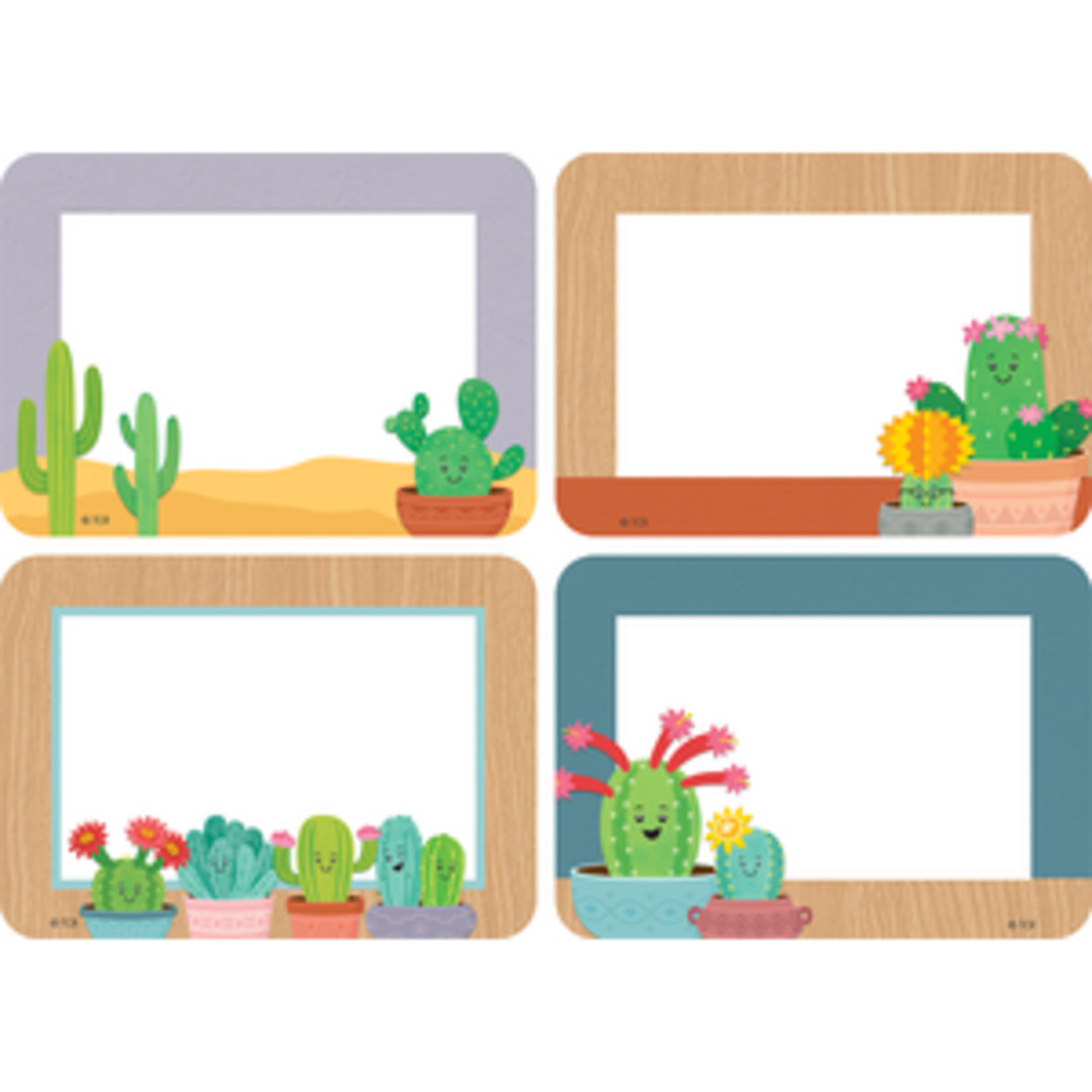 Teacher Created Resources Happy Cactus Crew Name Tags/Labels - Multi-Pack [TCR6961]